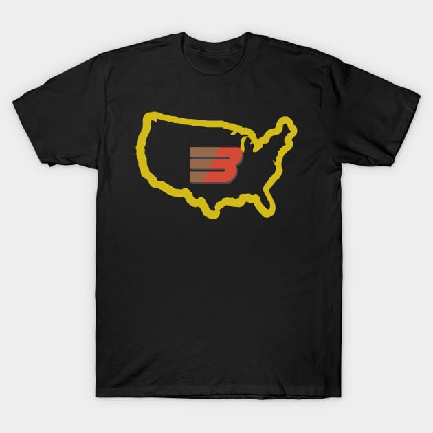 BARNESS USA T-Shirt by kanggogaweyo